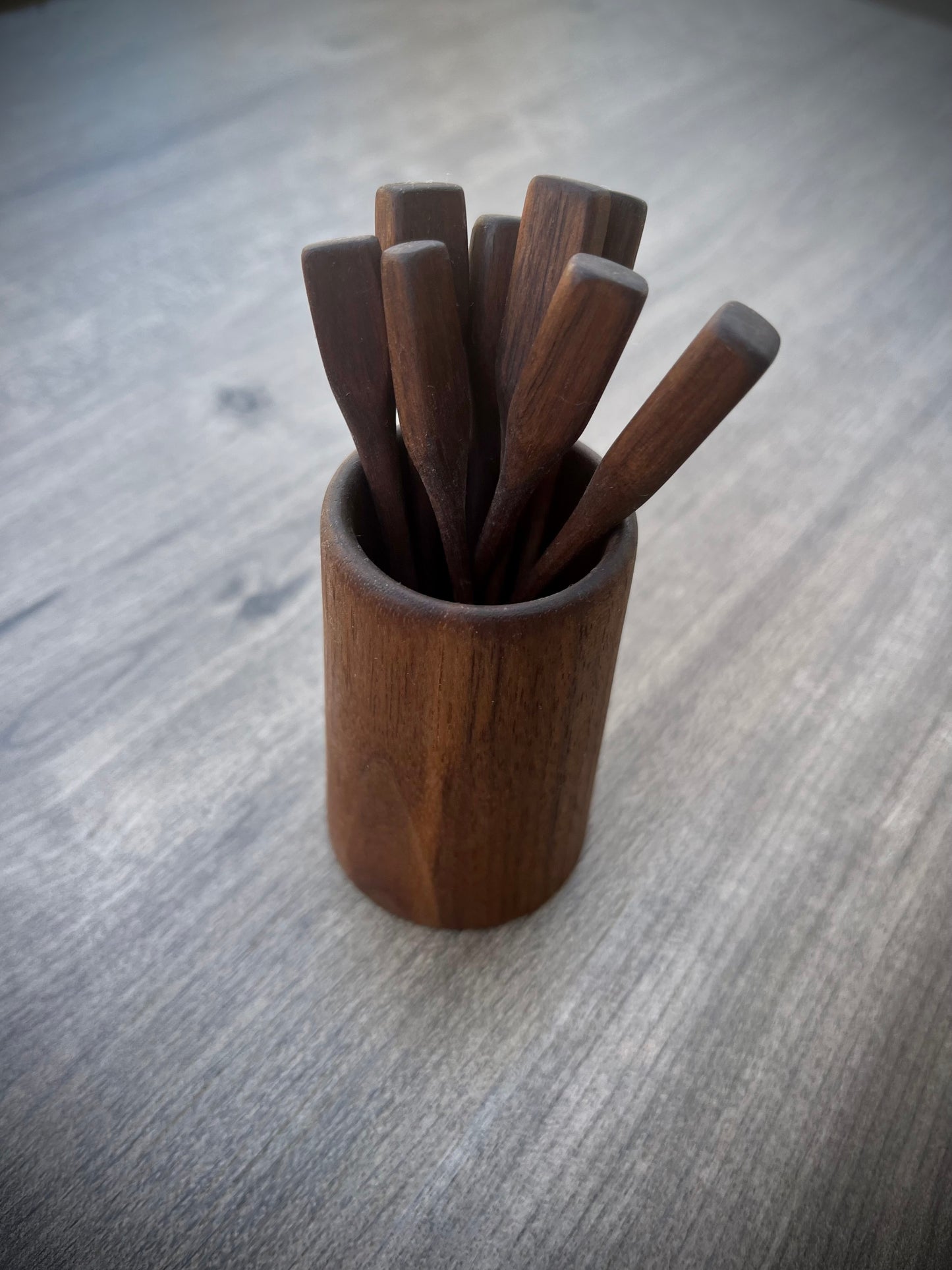 Wooden Appetizer/Cocktail Picks - Square