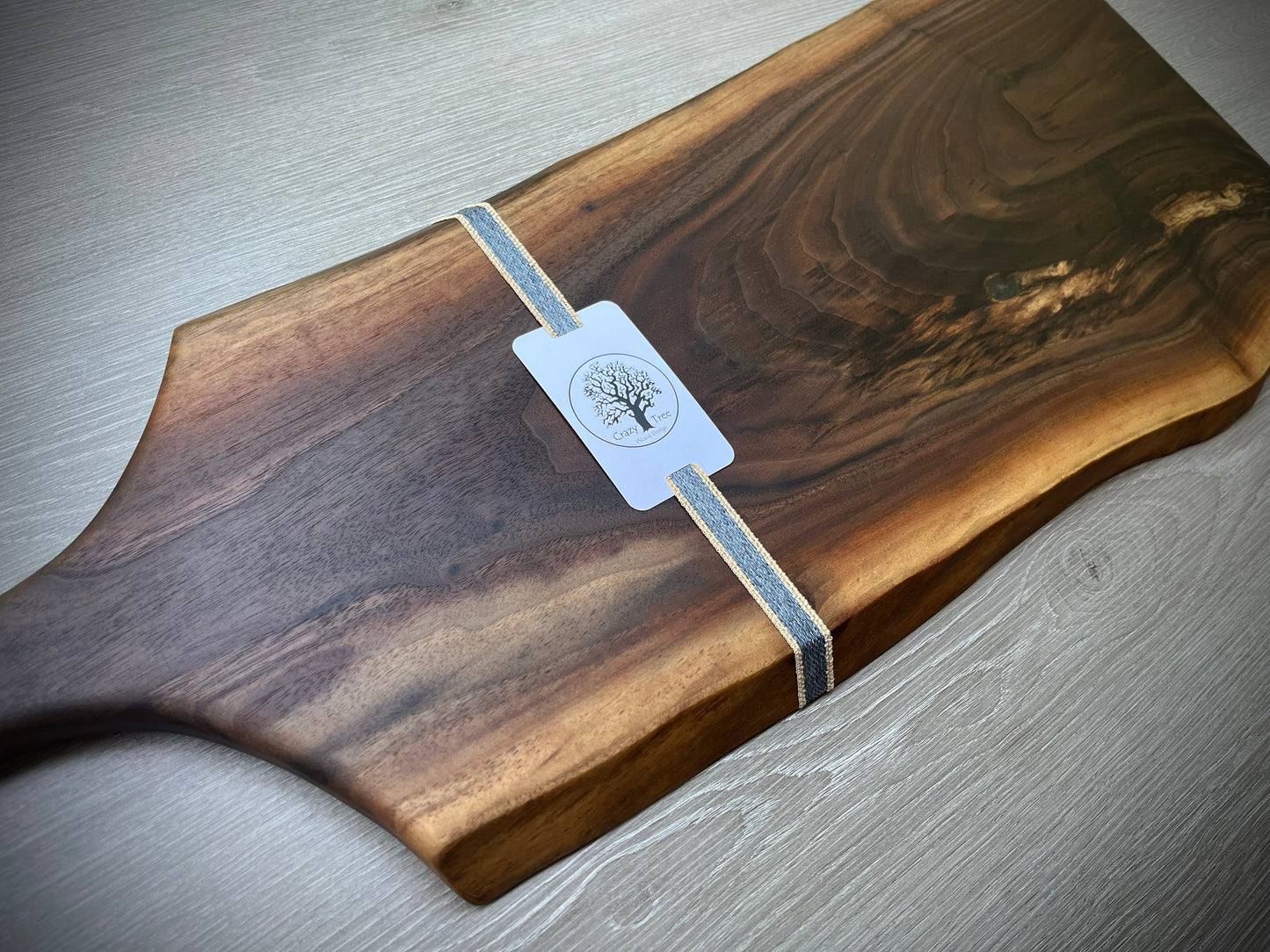 Walnut Live Edge Charcuterie Board