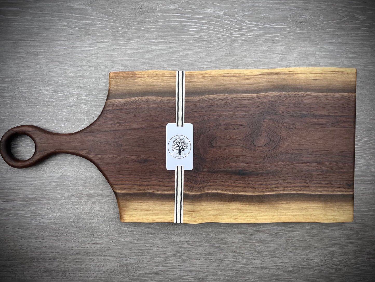 Walnut Live Edge Charcuterie Board